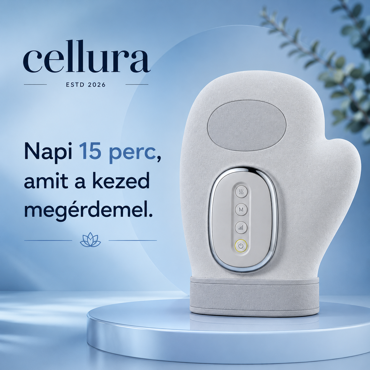 Cellura kézmasszírozó és regeneráló