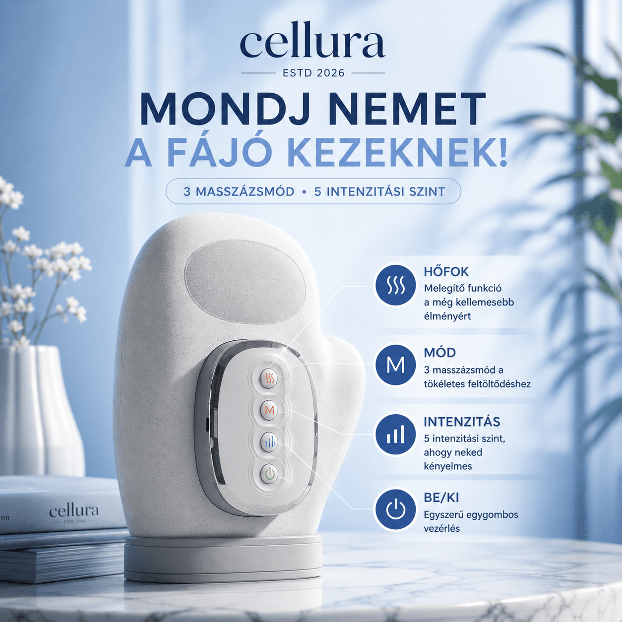 Cellura kézmasszírozó és regeneráló - cellura