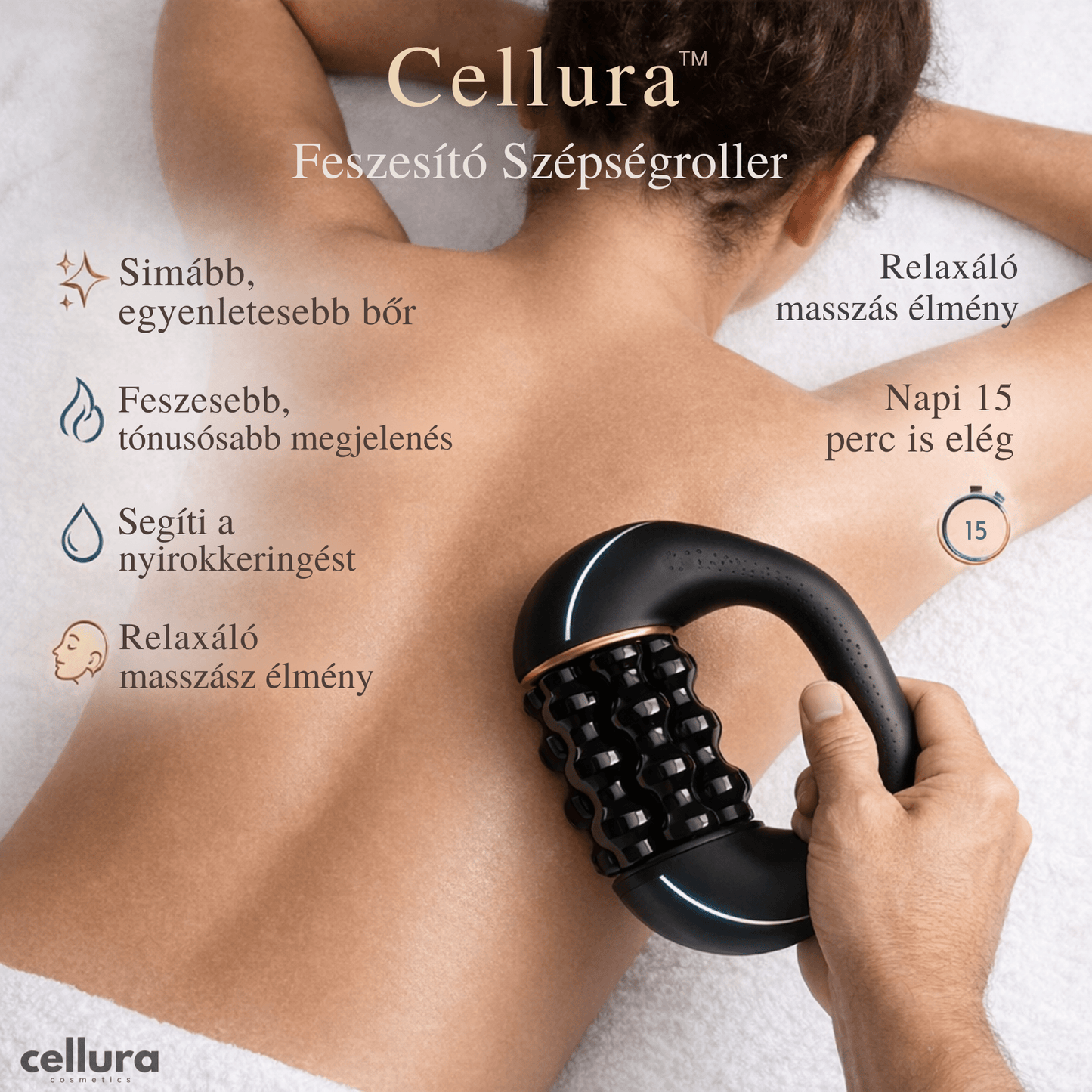 Cellura™ - Feszesítő Szépségroller - Saját üzletem